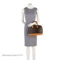 Louis Vuitton  Monogram Canvas Alma MM Satchel (SHF-19055)