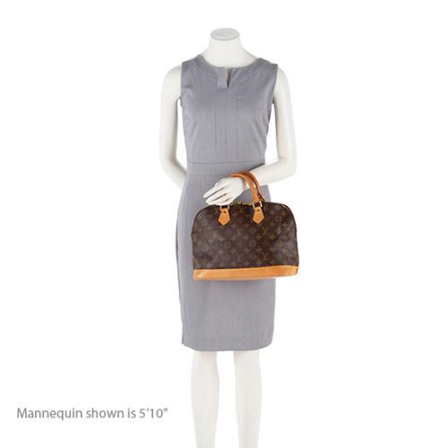 Louis Vuitton  Monogram Canvas Alma PM Satchel (SHF-14614)