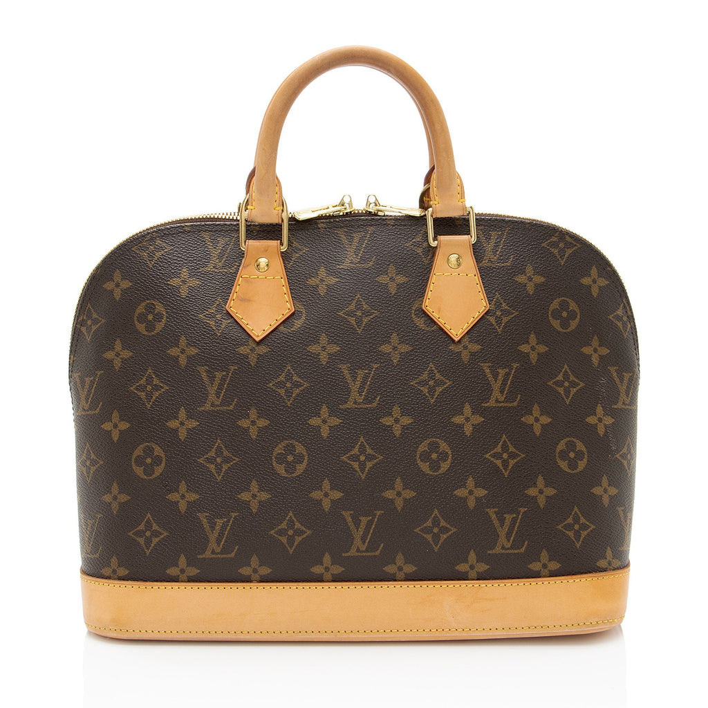 Louis Vuitton Monogram Canvas Alma PM Satchel (SHF-qIihIV)