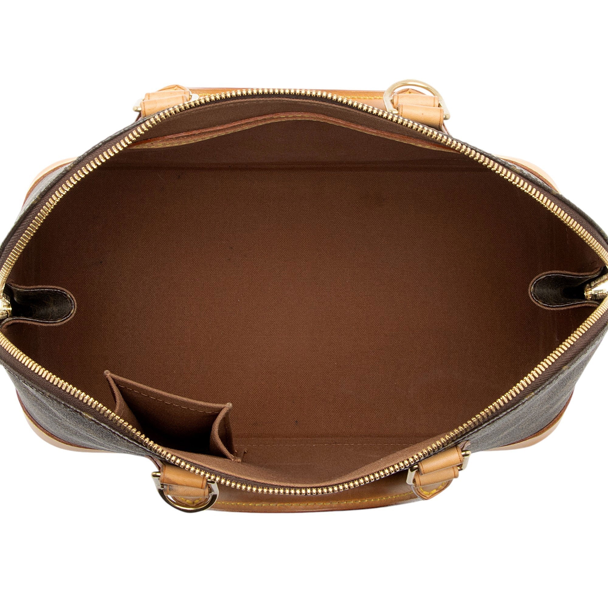 Louis Vuitton Monogram Canvas Alma PM Satchel (SHF-qIihIV)