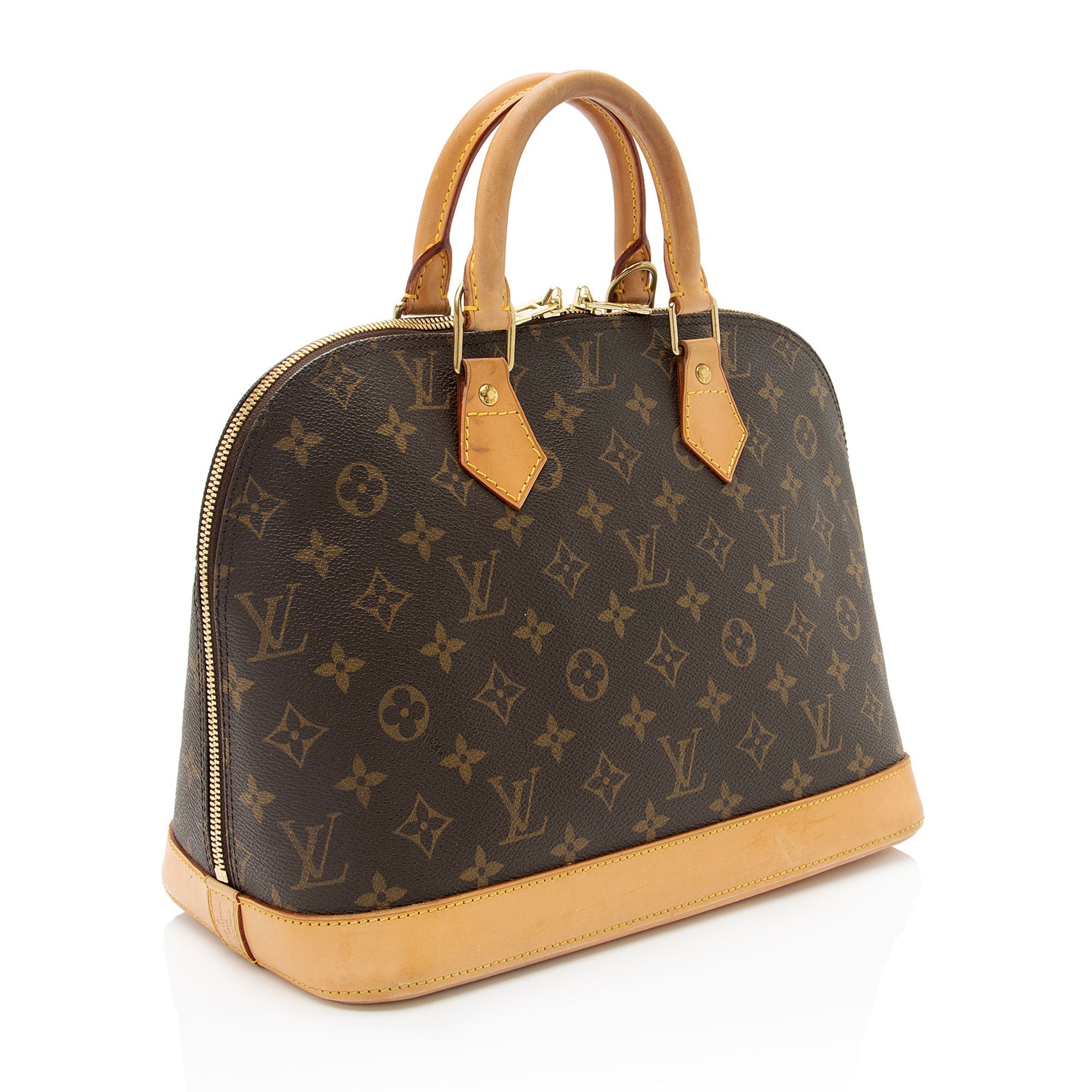 Louis Vuitton Monogram Canvas Alma PM Satchel (SHF-qIihIV)