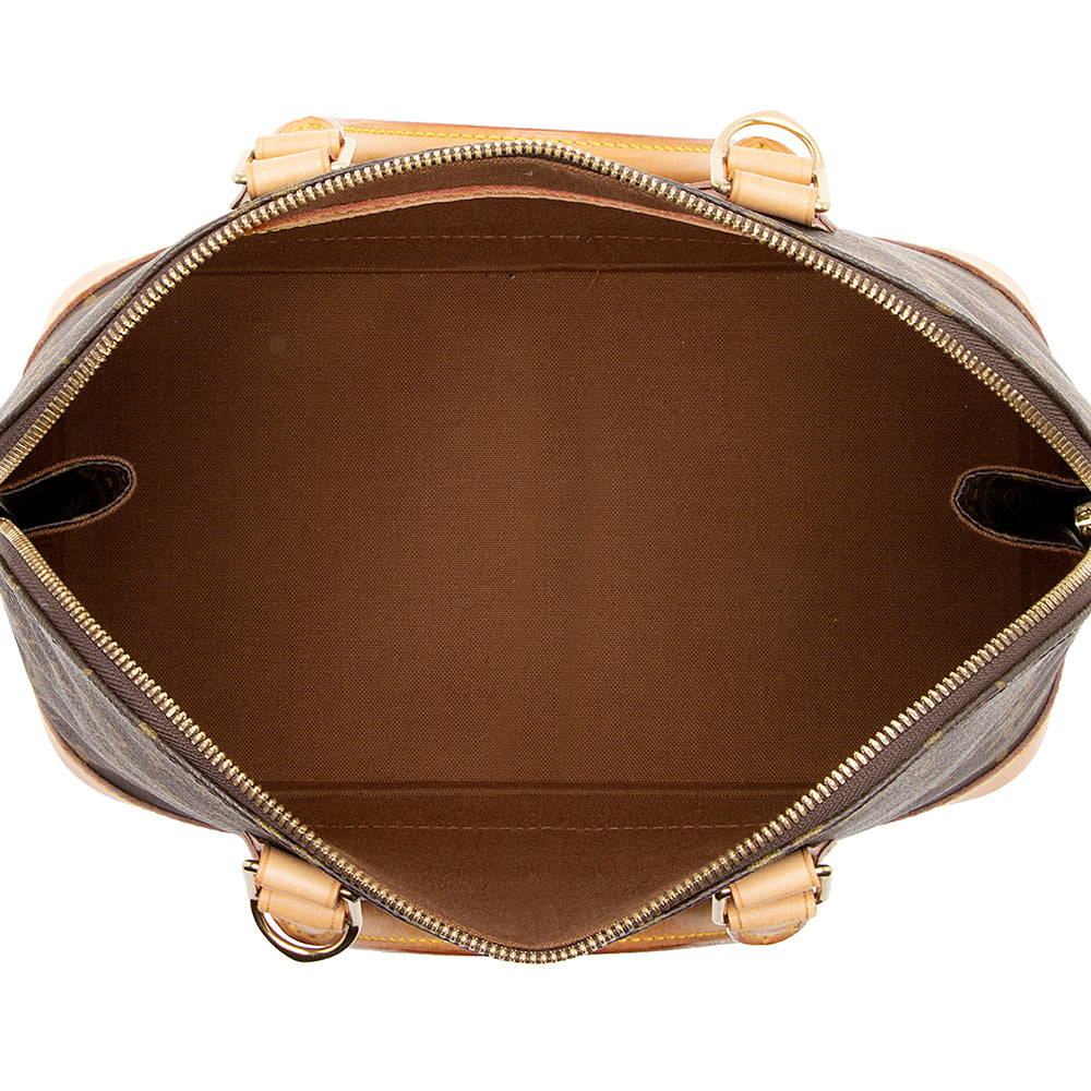 Louis Vuitton  Monogram Canvas Alma PM Satchel (SHF-17095)
