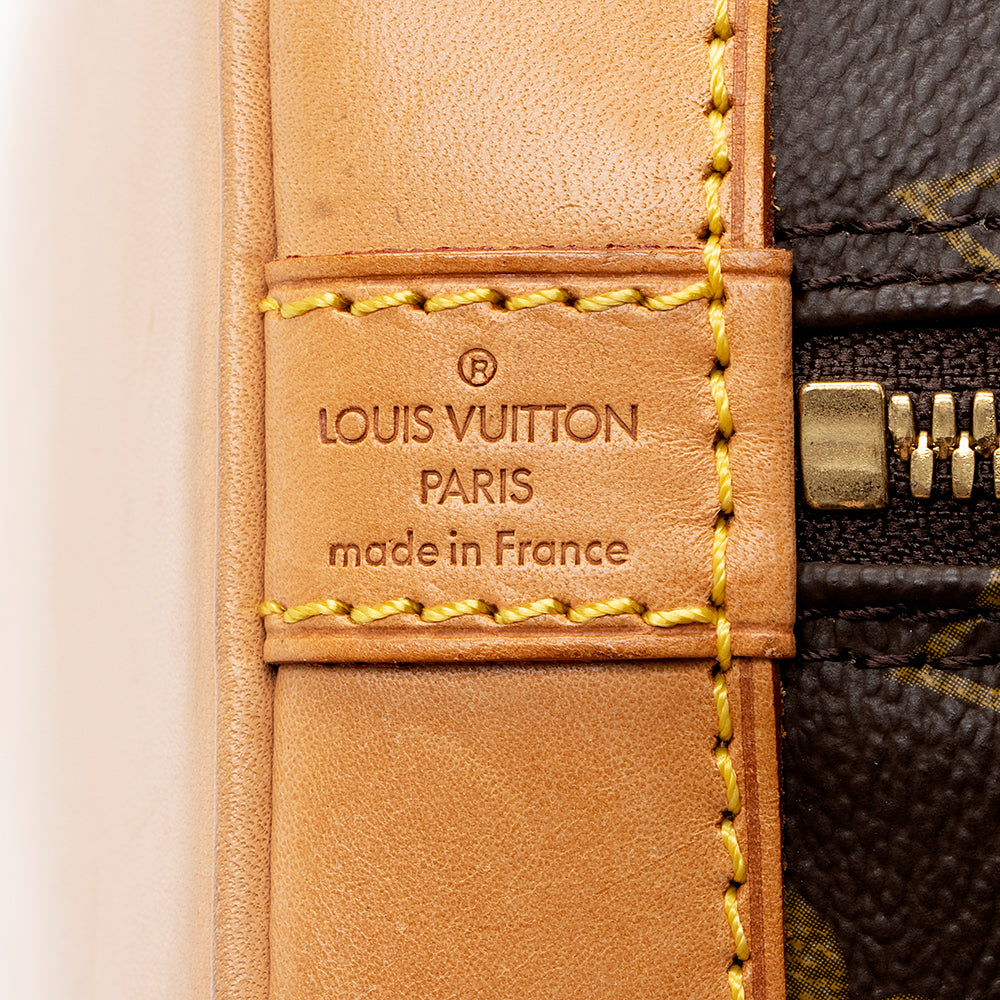 Louis Vuitton  Monogram Canvas Alma PM Satchel (SHF-17095)