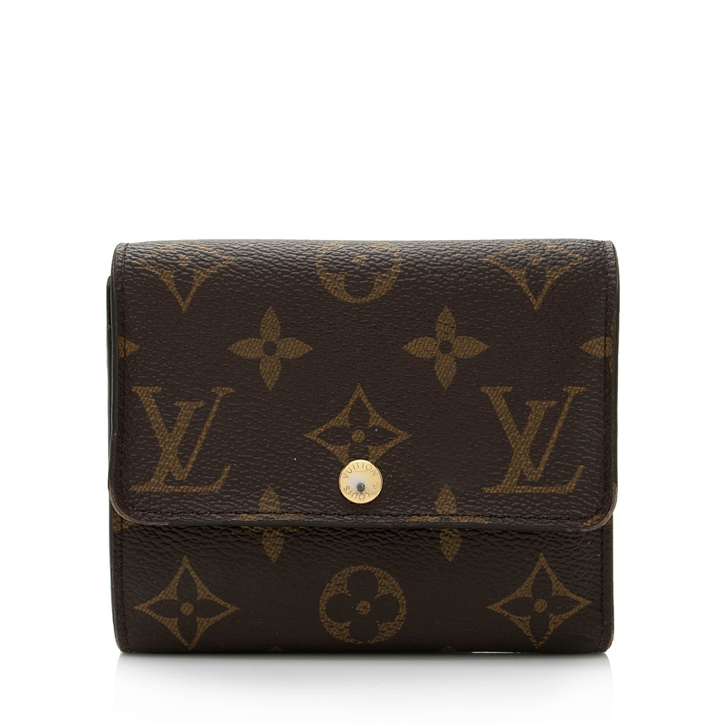 Louis Vuitton Monogram Canvas Anais Tri-Fold Wallet (SHF-kMZDrU)