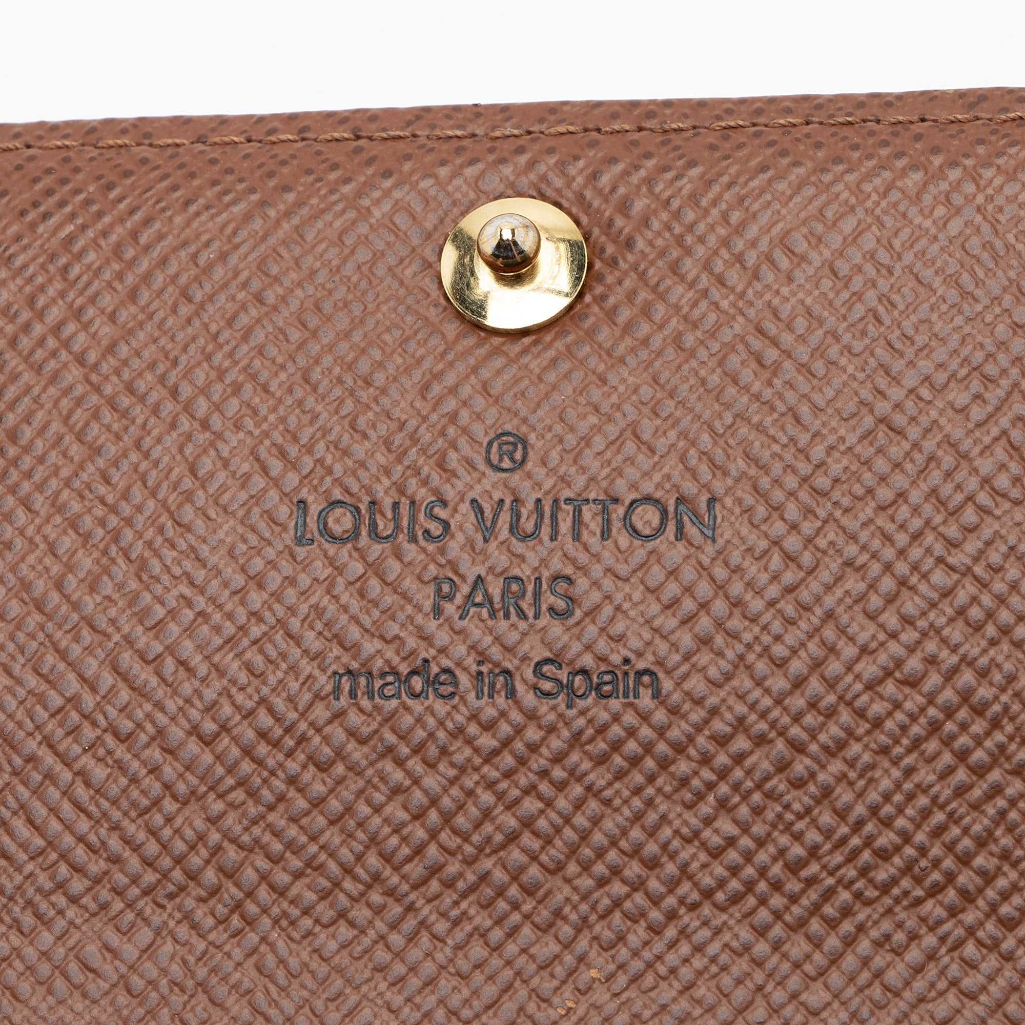 Louis Vuitton Monogram Canvas Anais Tri-Fold Wallet (SHF-kMZDrU)