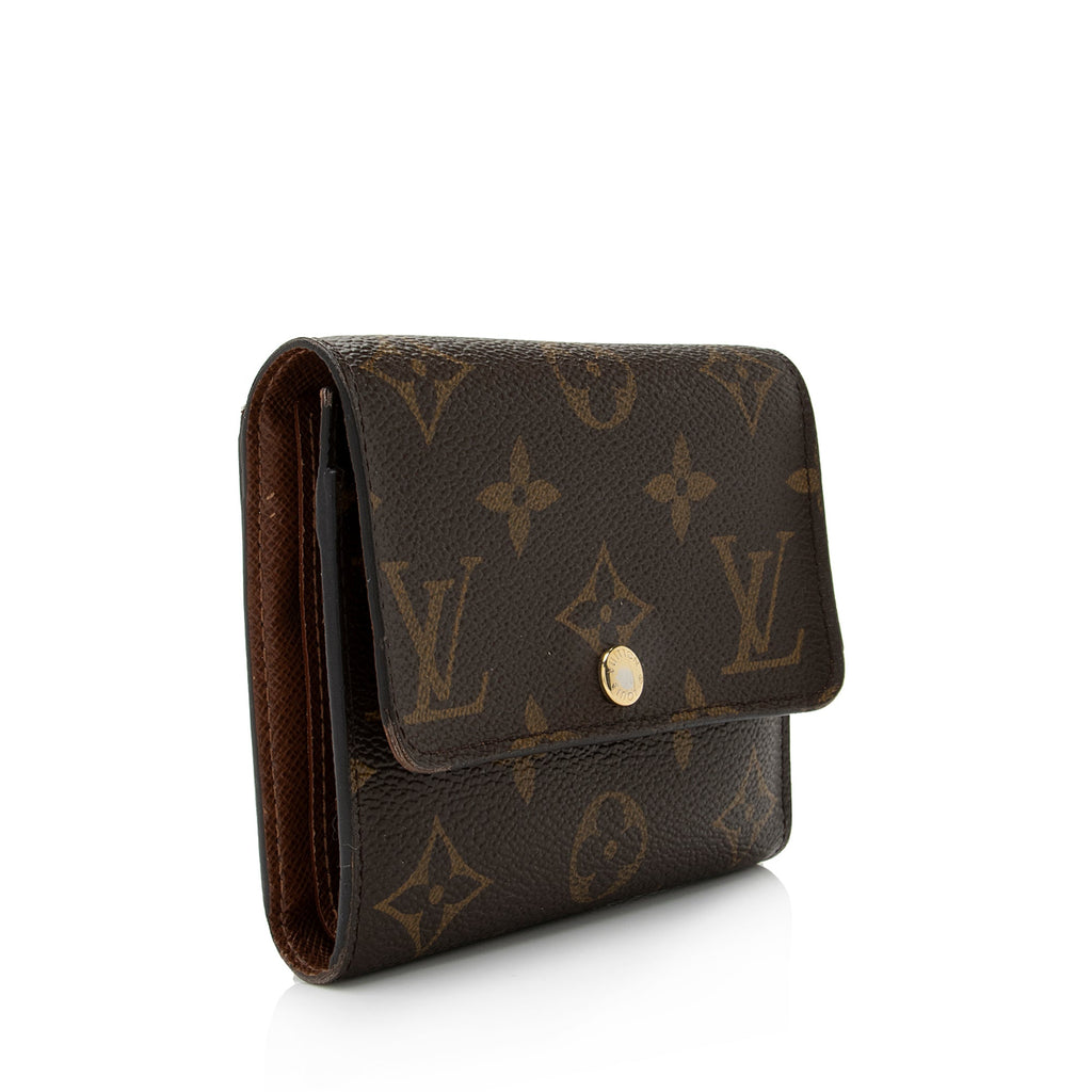 Louis Vuitton Monogram Canvas Anais Tri-Fold Wallet (SHF-kMZDrU)