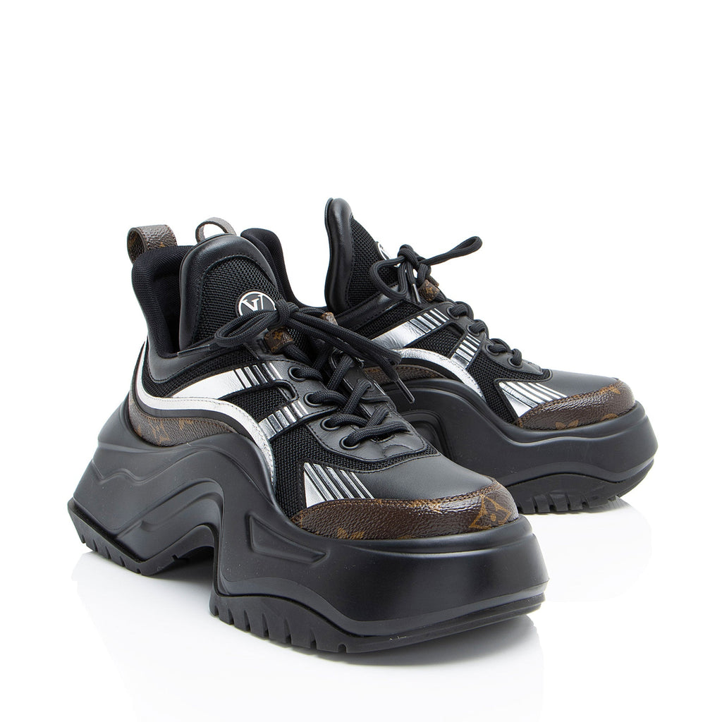 Louis Vuitton Monogram Canvas Archlight 2.0 Sneakers - Size 7.5 / 37.5