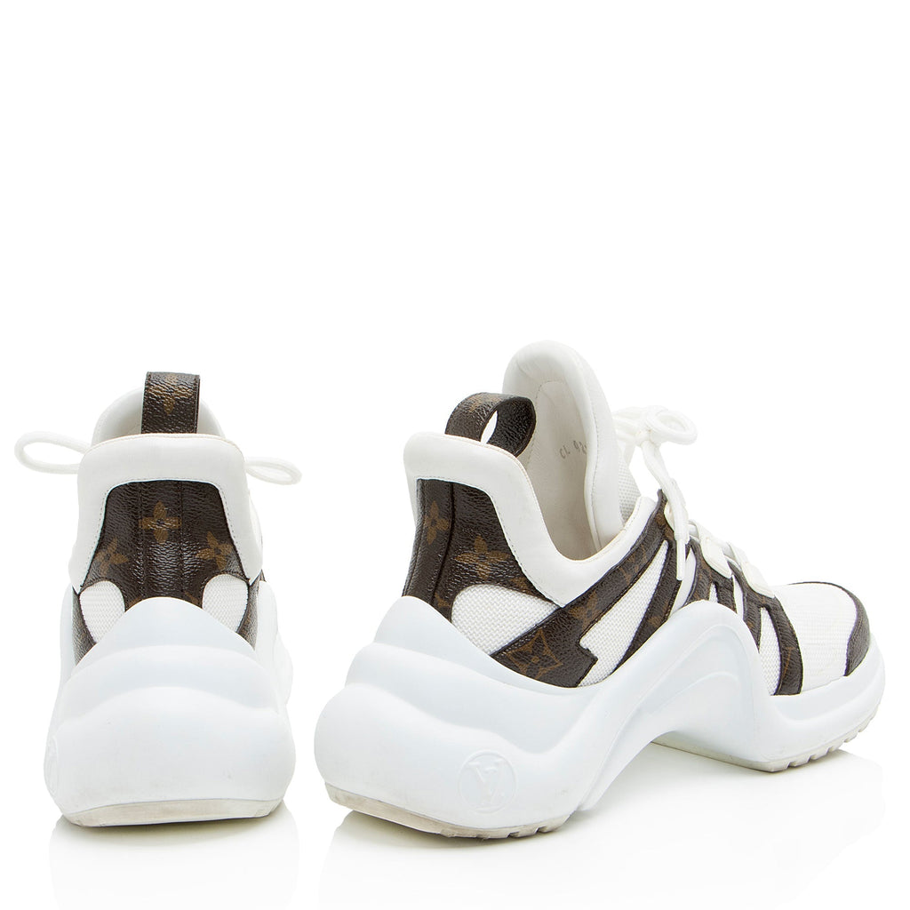 Louis Vuitton Monogram Canvas Archlight Sneakers - Size 8 / 38