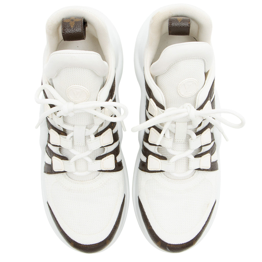 Louis Vuitton Monogram Canvas Archlight Sneakers - Size 8 / 38