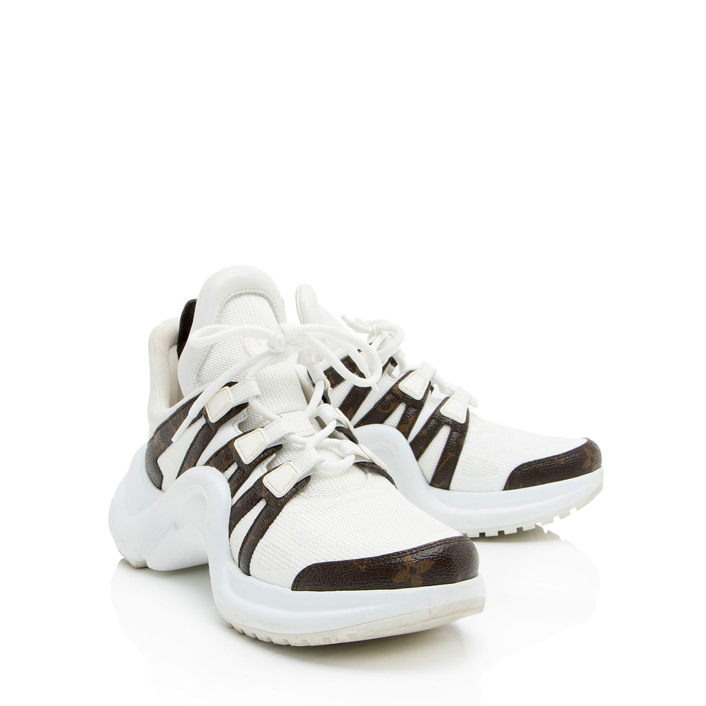 Louis Vuitton Monogram Canvas Archlight Sneakers - Size 8 / 38