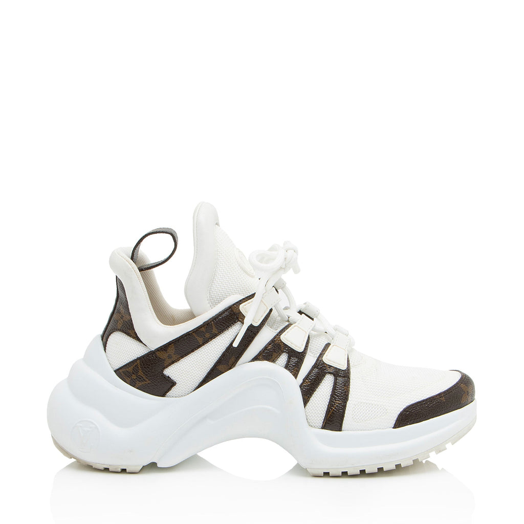 Louis Vuitton Monogram Canvas Archlight Sneakers - Size 8 / 38