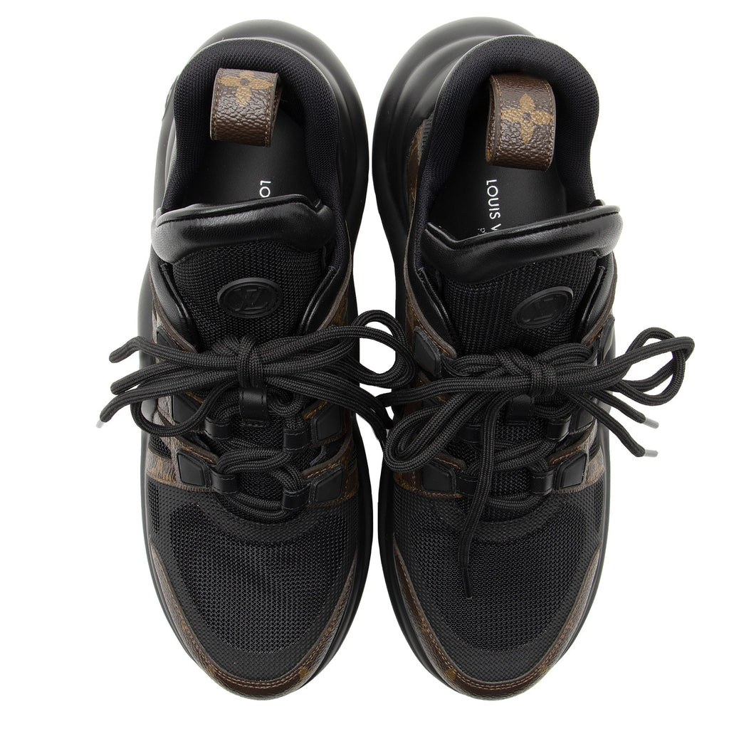 Louis Vuitton Monogram Canvas Archlight Sneakers - Size 9 / 39 (SHF-22340)