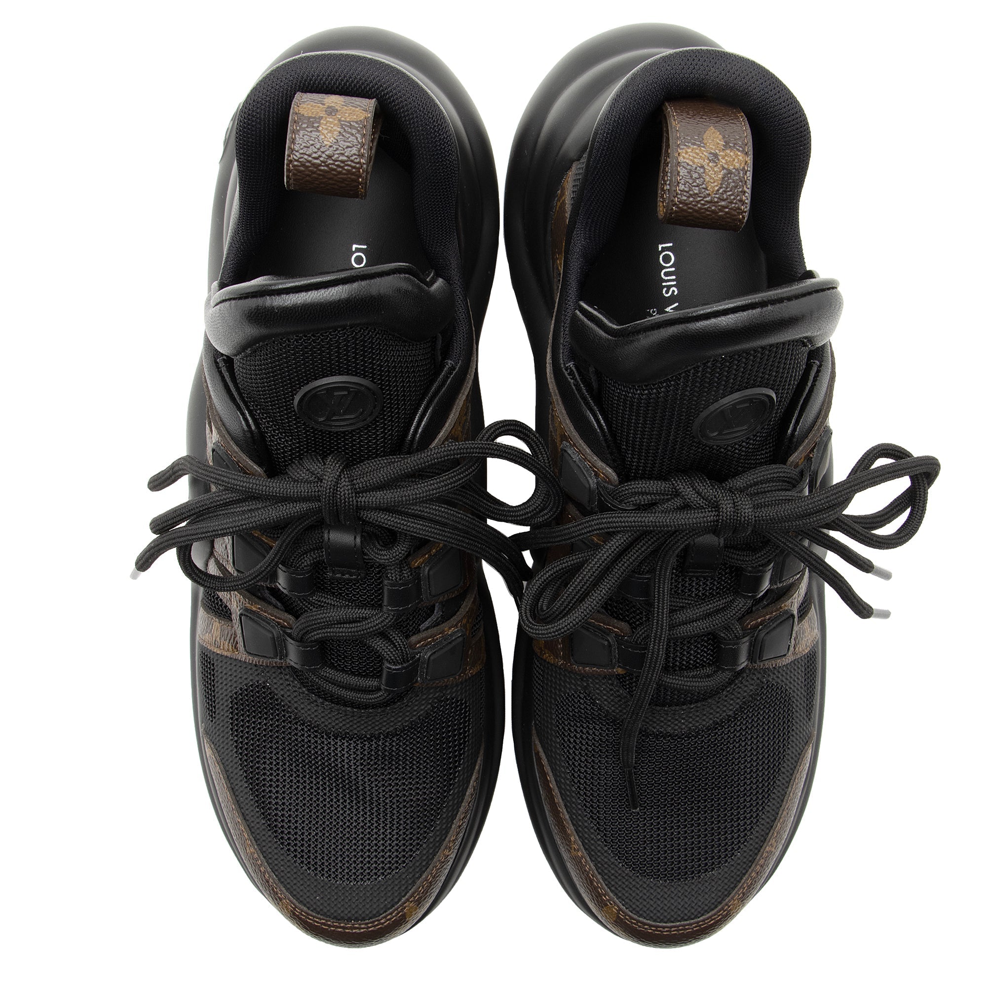 Louis Vuitton Monogram Canvas Archlight Sneakers - Size 9 / 39 (SHF-22340)