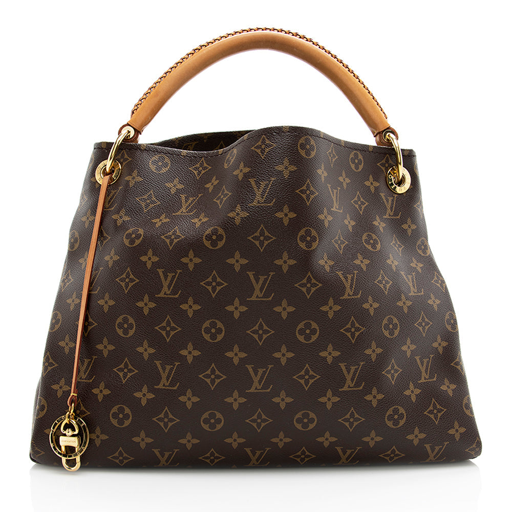 Louis Vuitton Monogram Canvas Artsy MM Shoulder Bag (SHF-18508)