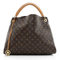 Louis Vuitton Monogram Canvas Artsy MM Shoulder Bag (SHF-19514)