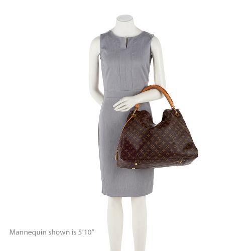 Louis Vuitton Monogram Canvas Artsy MM Shoulder Bag (SHF-19514)