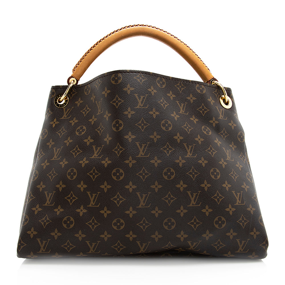 Louis Vuitton Monogram Canvas Artsy MM Shoulder Bag (SHF-19631)