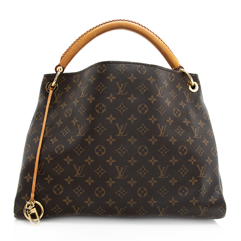Louis Vuitton Monogram Canvas Artsy MM Shoulder Bag (SHF-19631)