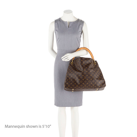 Louis Vuitton Monogram Canvas Artsy MM Shoulder Bag (SHF-19631)