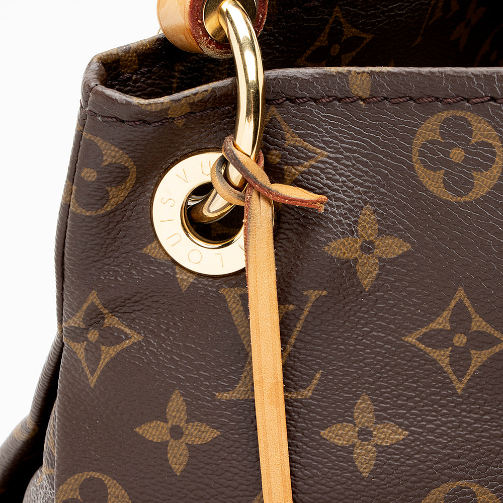 Louis Vuitton Monogram Canvas Artsy MM Shoulder Bag (SHF-19655)