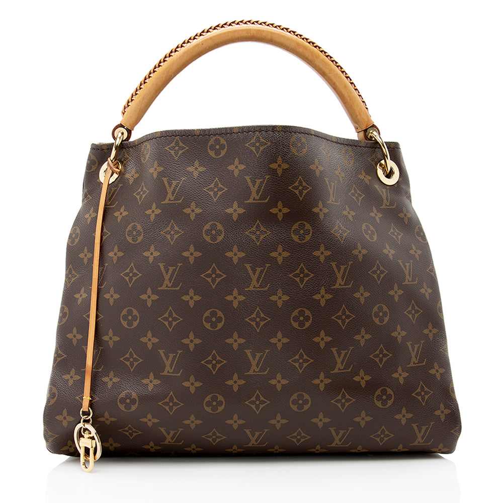 Louis Vuitton Monogram Canvas Artsy MM Shoulder Bag (SHF-19655)