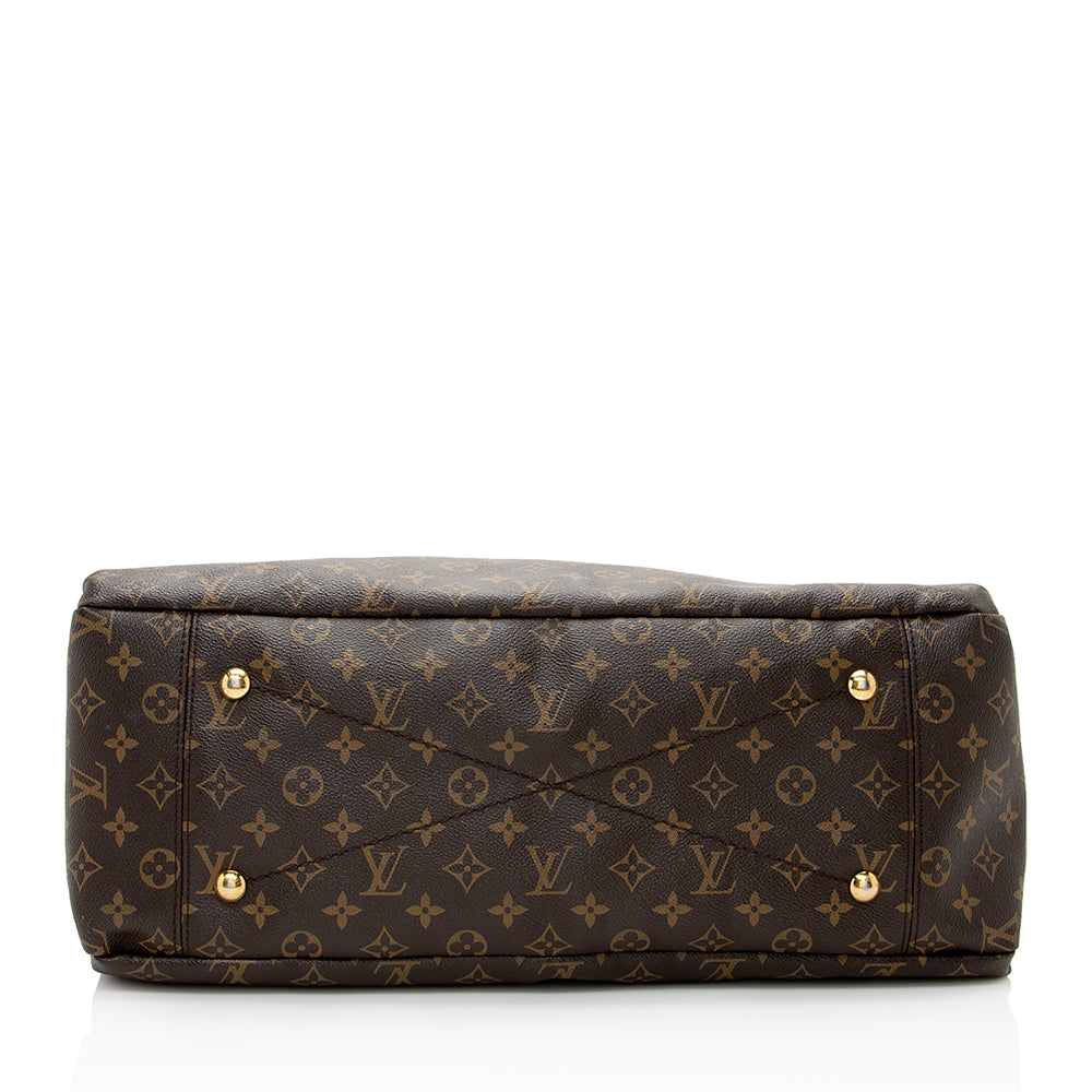 Louis Vuitton Monogram Canvas Artsy MM Shoulder Bag (SHF-20270)