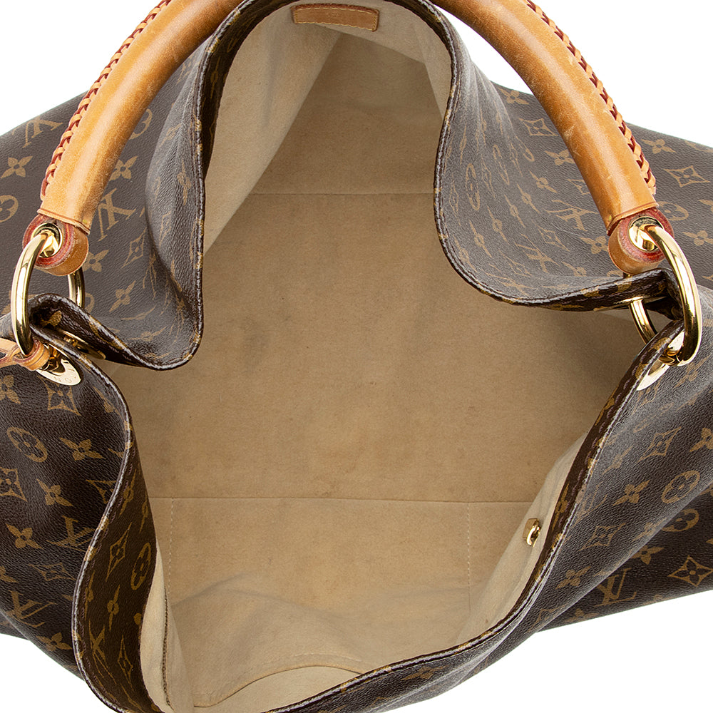 Louis Vuitton Monogram Canvas Artsy MM Shoulder Bag (SHF-20270)