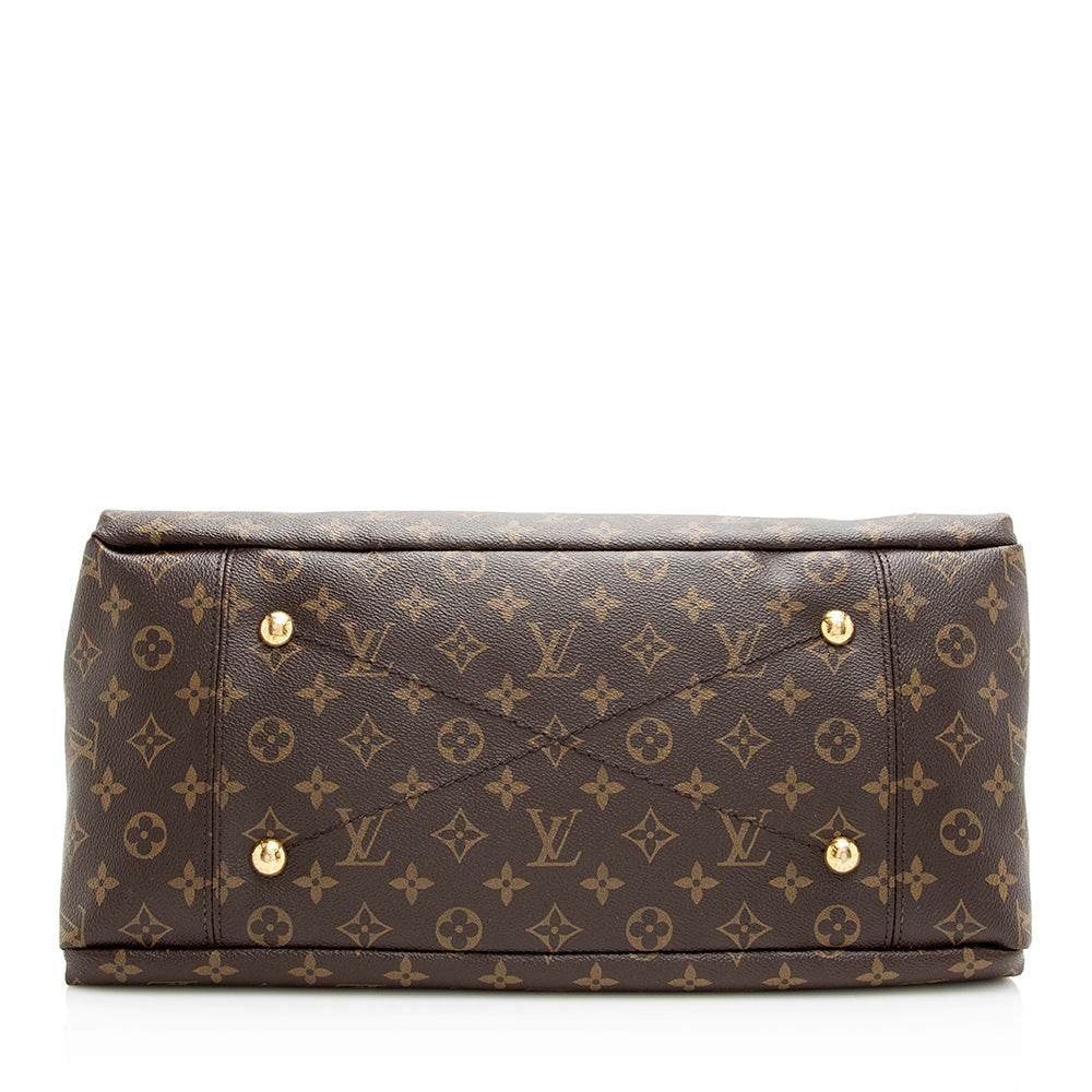 Louis Vuitton Monogram Canvas Artsy MM Shoulder Bag (SHF-20122)