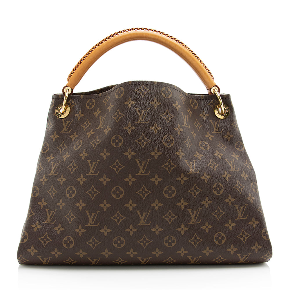 Louis Vuitton Monogram Canvas Artsy MM Shoulder Bag (SHF-20122)