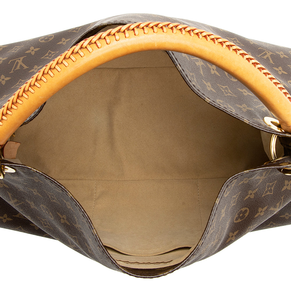 Louis Vuitton Monogram Canvas Artsy MM Shoulder Bag (SHF-20122)