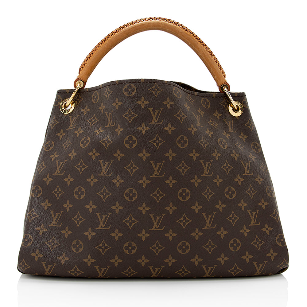 Louis Vuitton Monogram Canvas Artsy MM Shoulder Bag (SHF-20687)