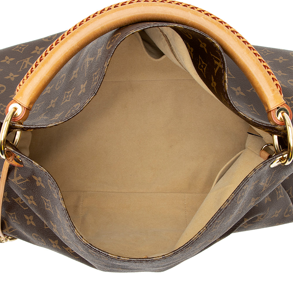 Louis Vuitton Monogram Canvas Artsy MM Shoulder Bag (SHF-20687)