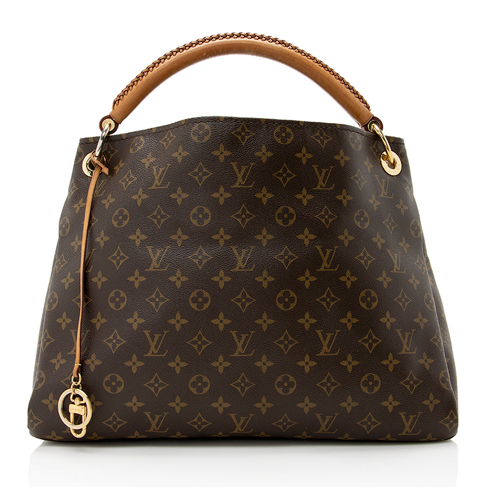 Louis Vuitton Monogram Canvas Artsy MM Shoulder Bag (SHF-20844)