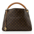 Louis Vuitton Monogram Canvas Artsy MM Shoulder Bag (SHF-20844)