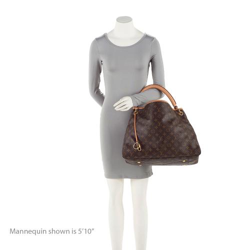 Louis Vuitton Monogram Canvas Artsy MM Shoulder Bag (SHF-21699)