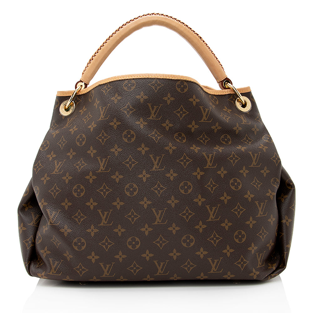 Louis Vuitton Monogram Canvas Artsy MM Shoulder Bag (SHF-21861)