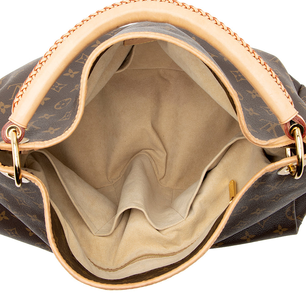 Louis Vuitton Monogram Canvas Artsy MM Shoulder Bag (SHF-21861)
