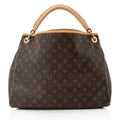 Louis Vuitton Monogram Canvas Artsy MM Shoulder Bag (SHF-21861)