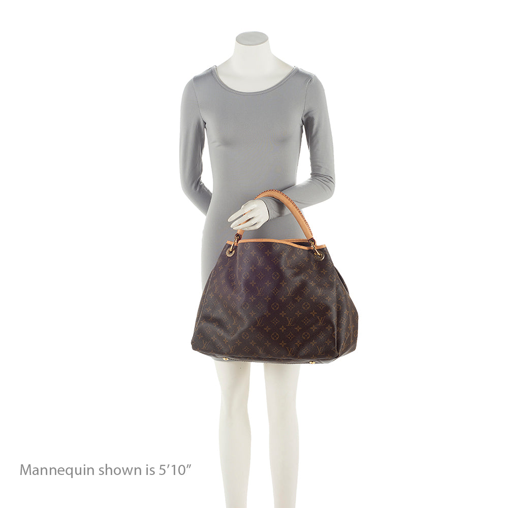 Louis Vuitton Monogram Canvas Artsy MM Shoulder Bag (SHF-21861)