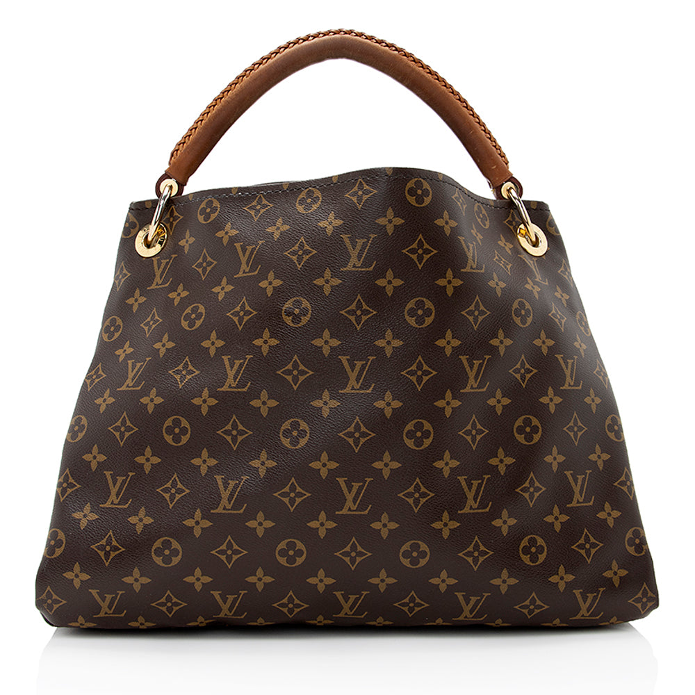 Louis Vuitton Monogram Canvas Artsy MM Shoulder Bag (SHF-21914)