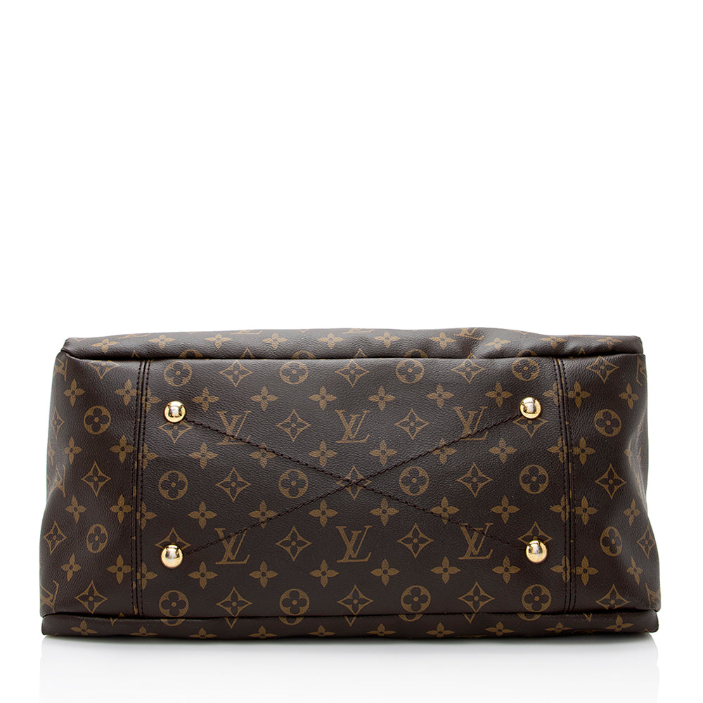 Louis Vuitton Monogram Canvas Artsy MM Shoulder Bag (SHF-21914)