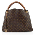 Louis Vuitton Monogram Canvas Artsy MM Shoulder Bag (SHF-21914)