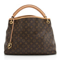 Louis Vuitton Monogram Canvas Artsy MM Shoulder Bag (SHF-23424)