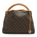 Louis Vuitton Monogram Canvas Artsy MM Shoulder Bag (SHF-23748)