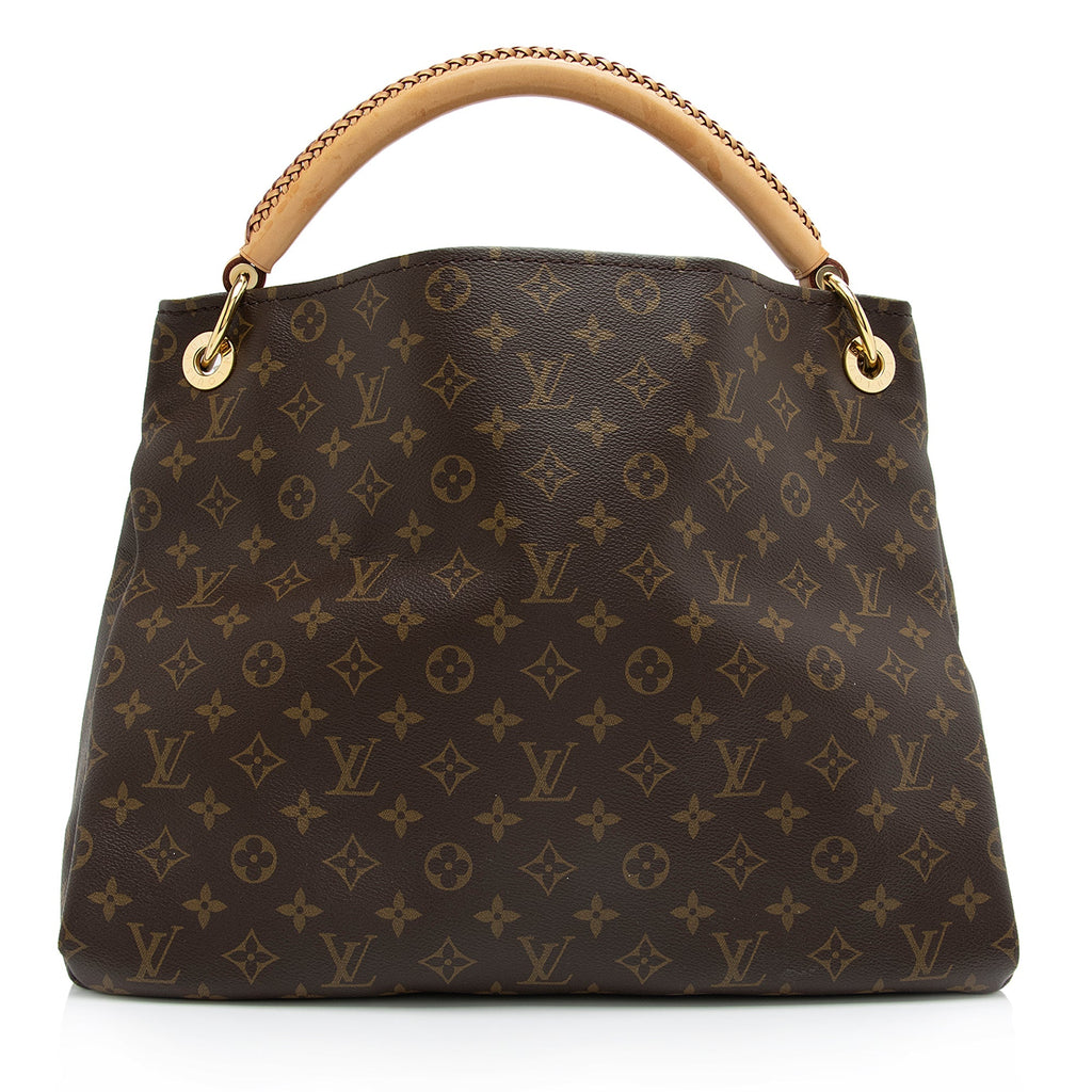 Louis Vuitton Monogram Canvas Artsy MM Shoulder Bag (SHF-23698)