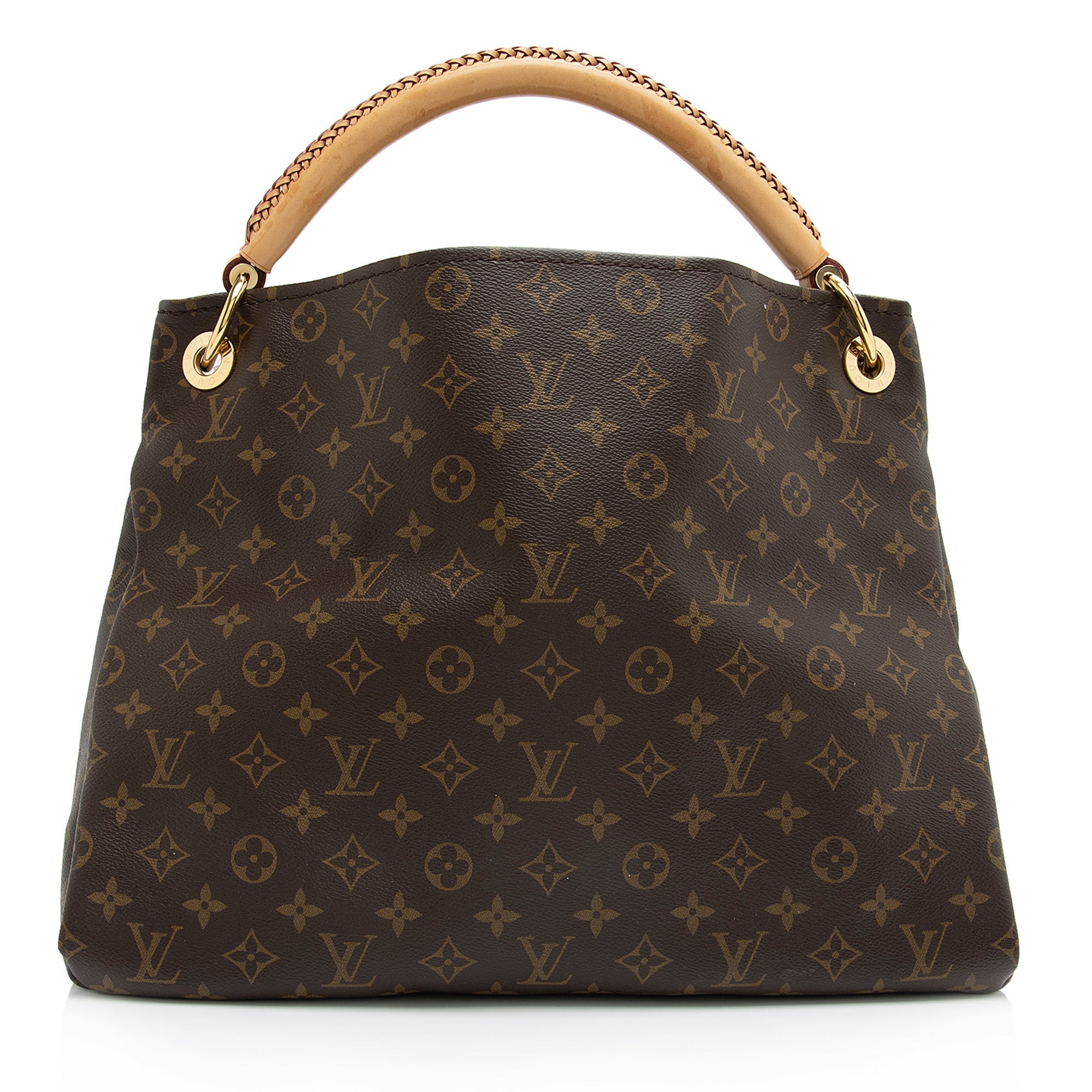 Louis Vuitton Monogram Canvas Artsy MM Shoulder Bag (SHF-23698)