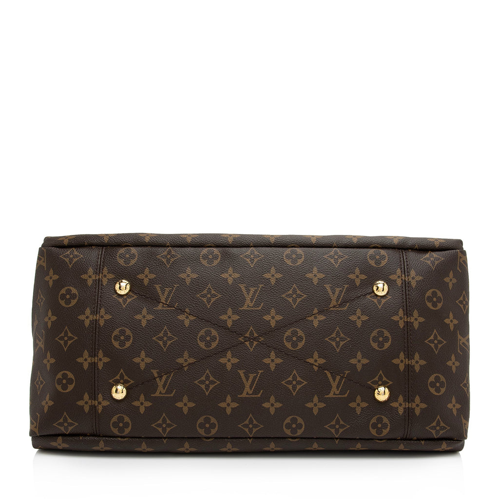 Louis Vuitton Monogram Canvas Artsy MM Shoulder Bag (SHF-q9Acva)