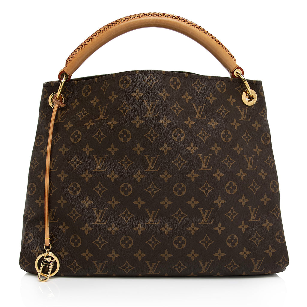 Louis Vuitton Monogram Canvas Artsy MM Shoulder Bag (SHF-q9Acva)