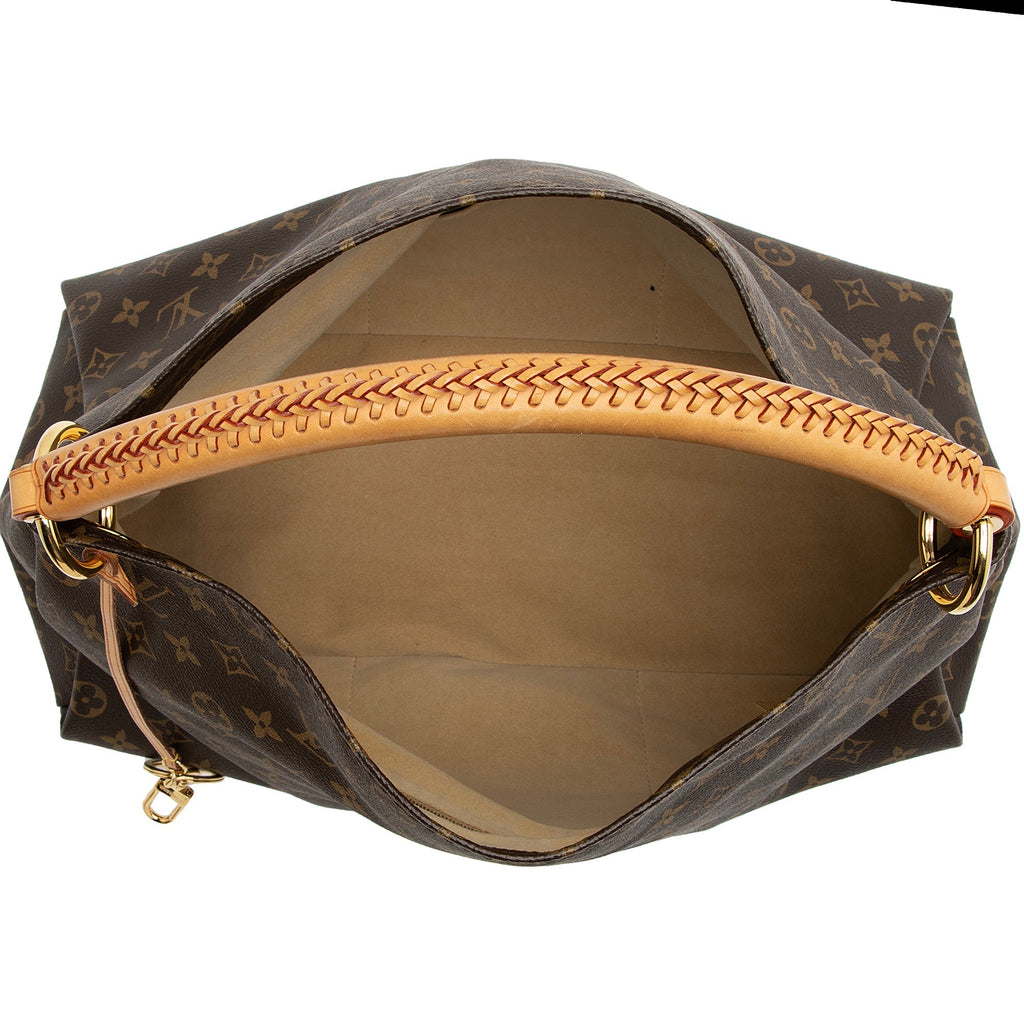 Louis Vuitton Monogram Canvas Artsy MM Shoulder Bag (SHF-q9Acva)