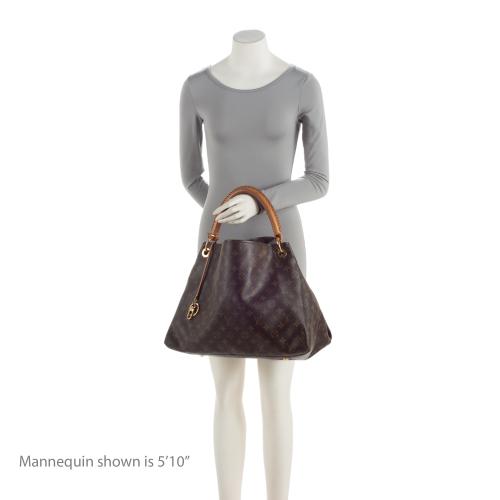 Louis Vuitton Monogram Canvas Artsy MM Shoulder Bag (SHF-ogoQR0)
